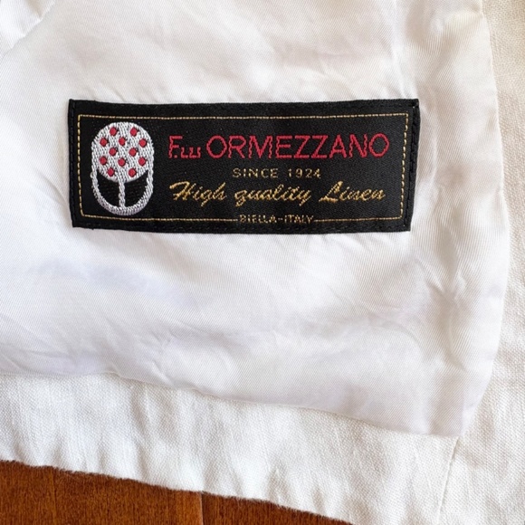 100% Linen Vest Nordstrom Mens Shop XL Off-White DISCONTINUE - Picture 12 of 15